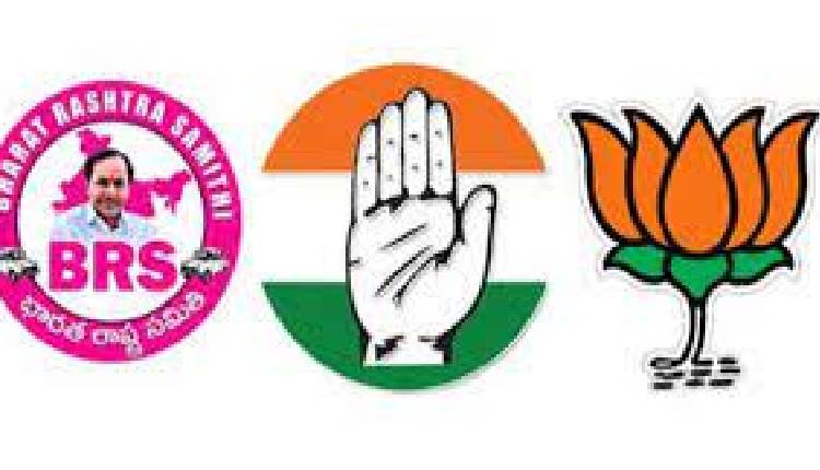 brs bjp-cong